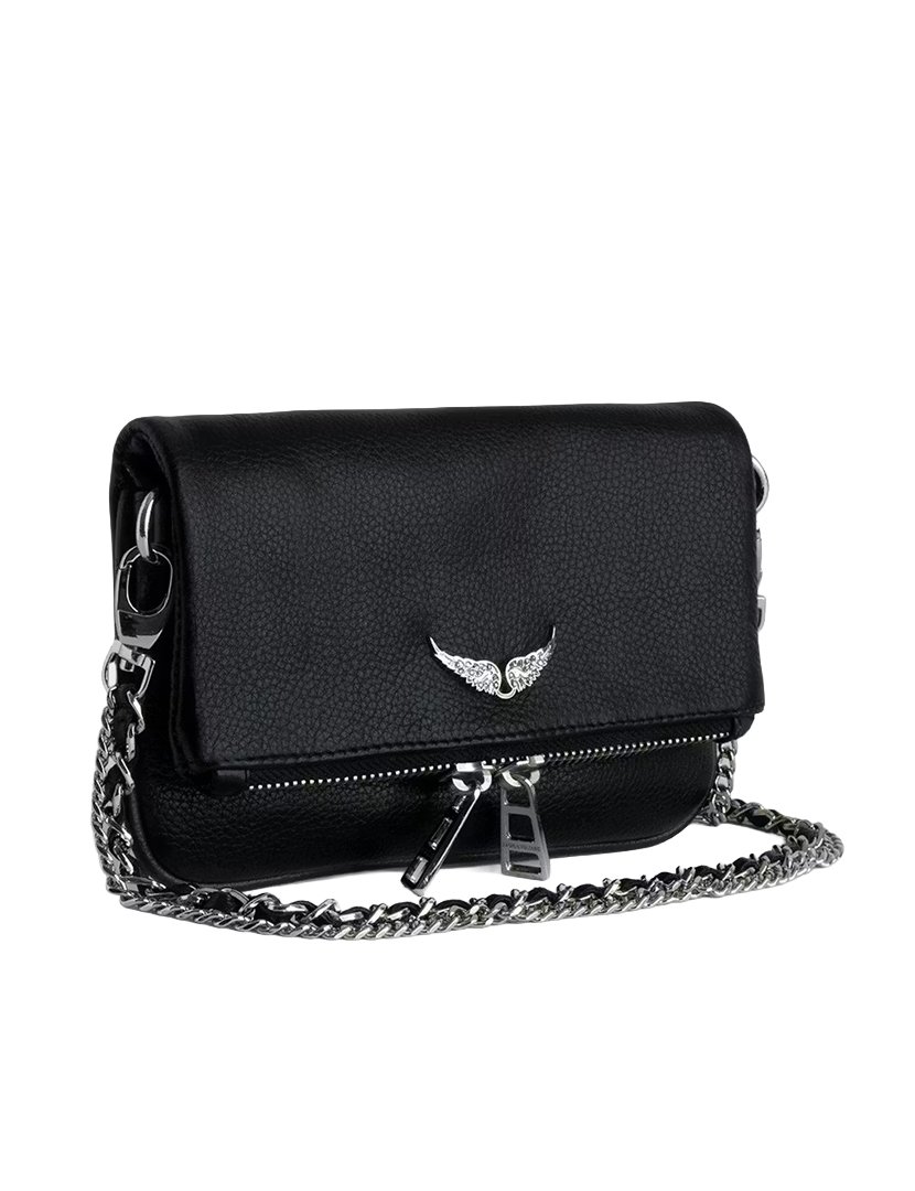 Rock Nano Grained Leather Black