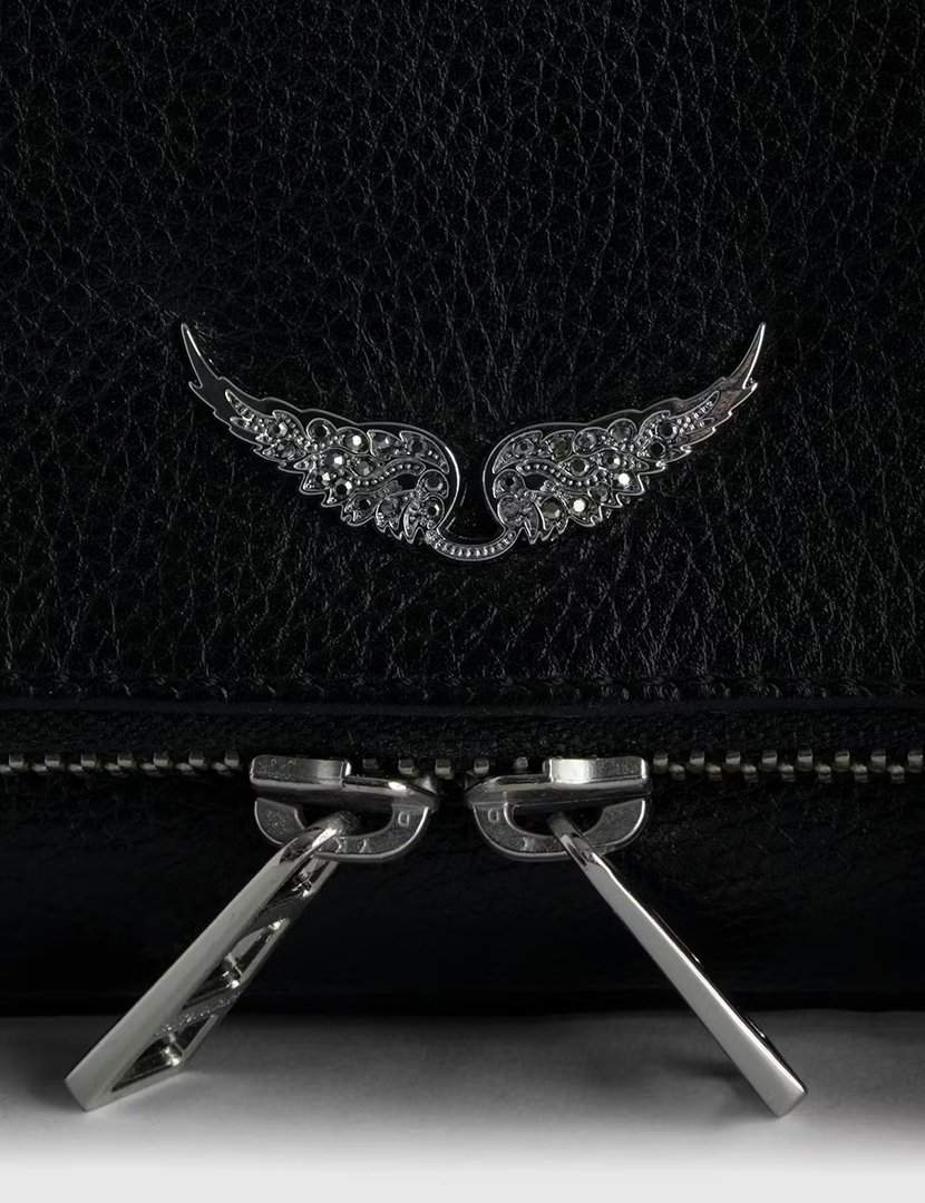 Rock Nano Grained Leather Black