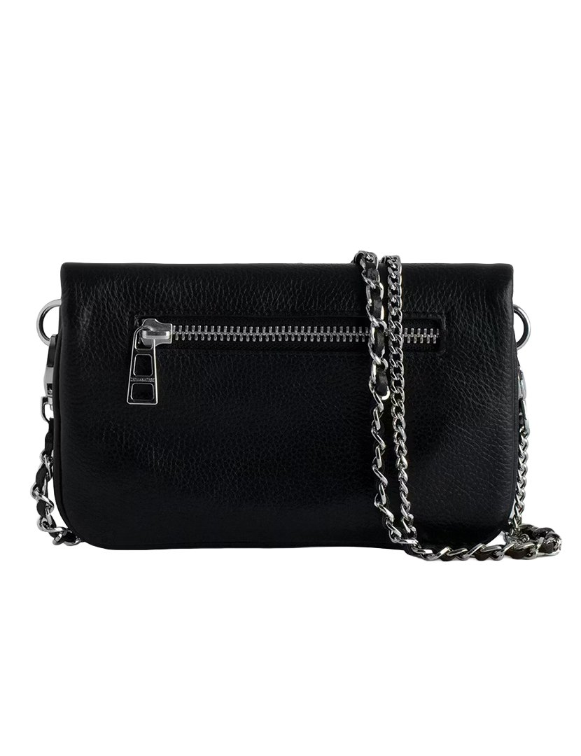 Rock Nano Grained Leather Black