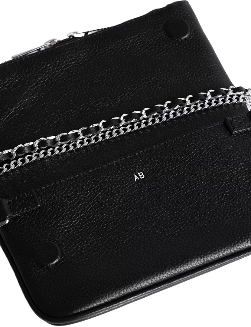 Rock Nano Grained Leather Black