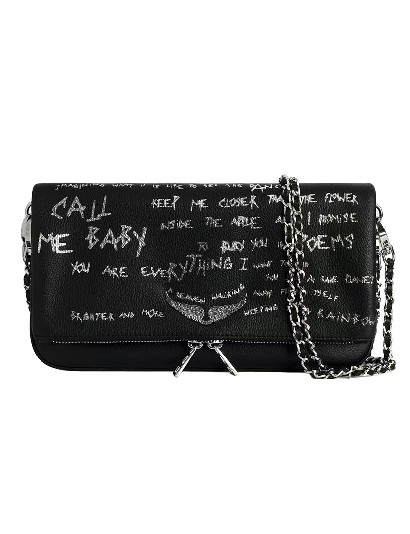 Rock Graffiti Black