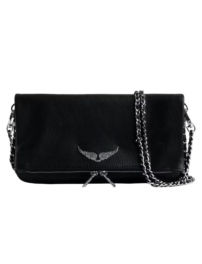 Rock Grained Leather Black