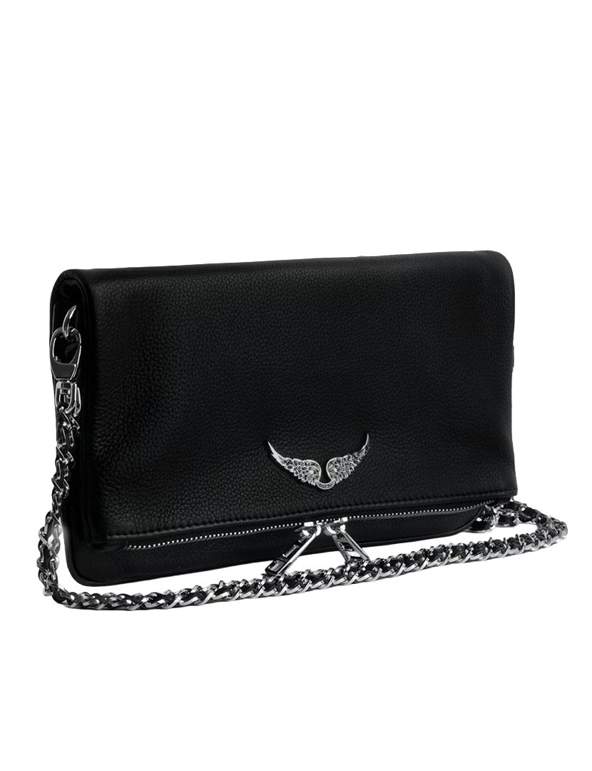 Rock Grained Leather Black
