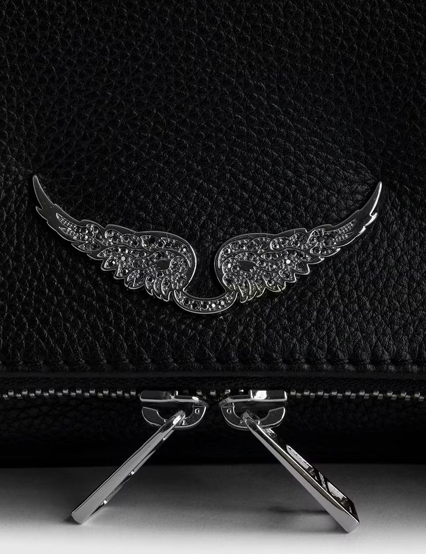 Rock Grained Leather Black