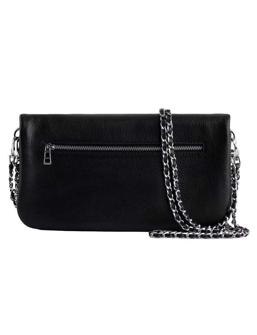 Rock Grained Leather Black