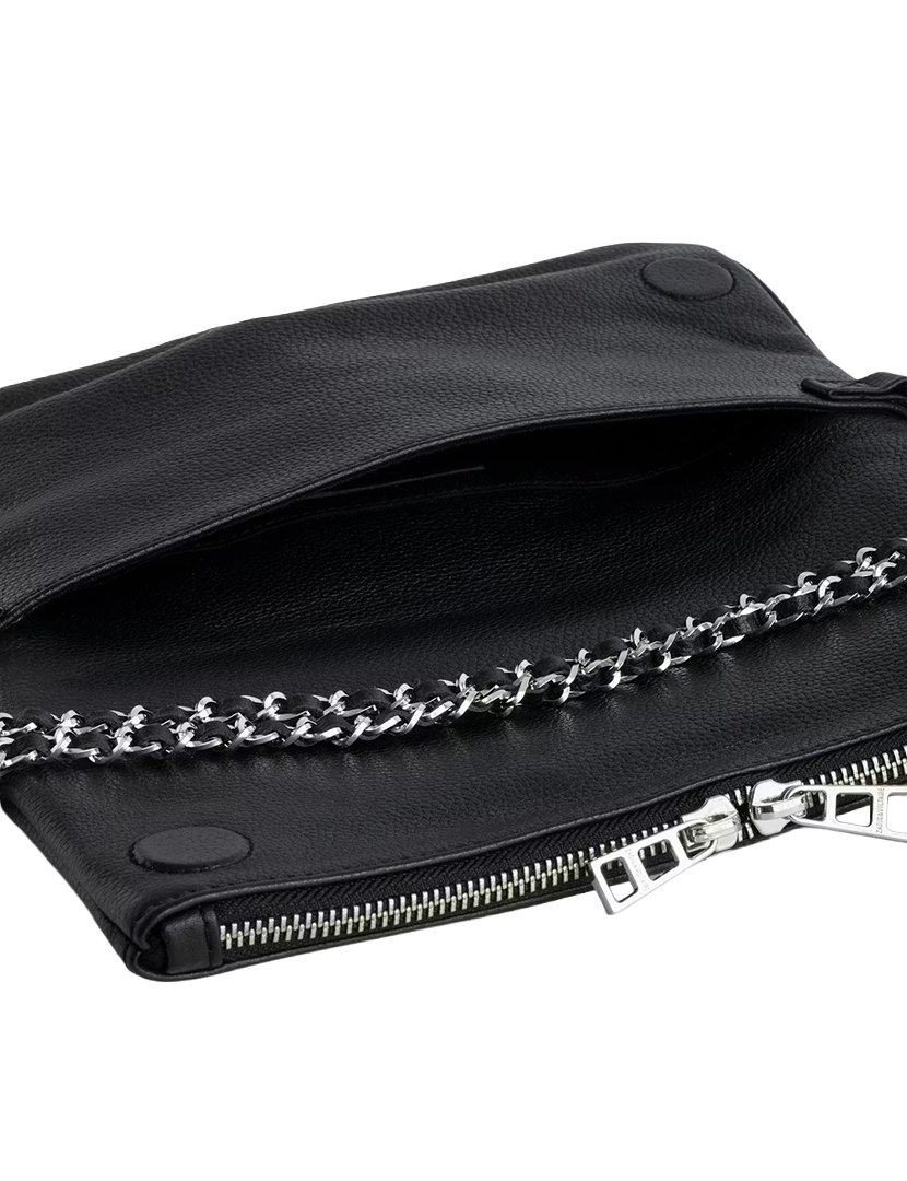 Rock Grained Leather Black
