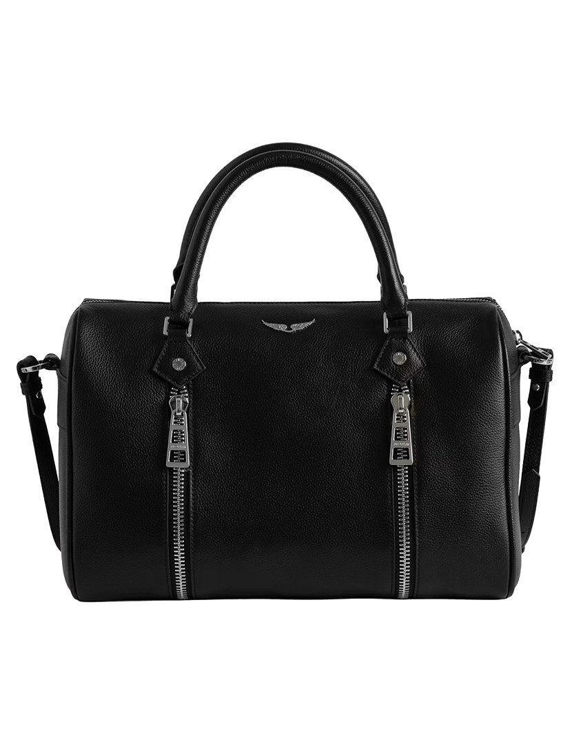 Sunny Medium Grained Leather Black