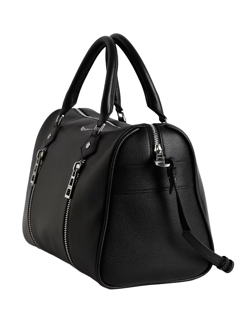 Sunny Medium Grained Leather Black