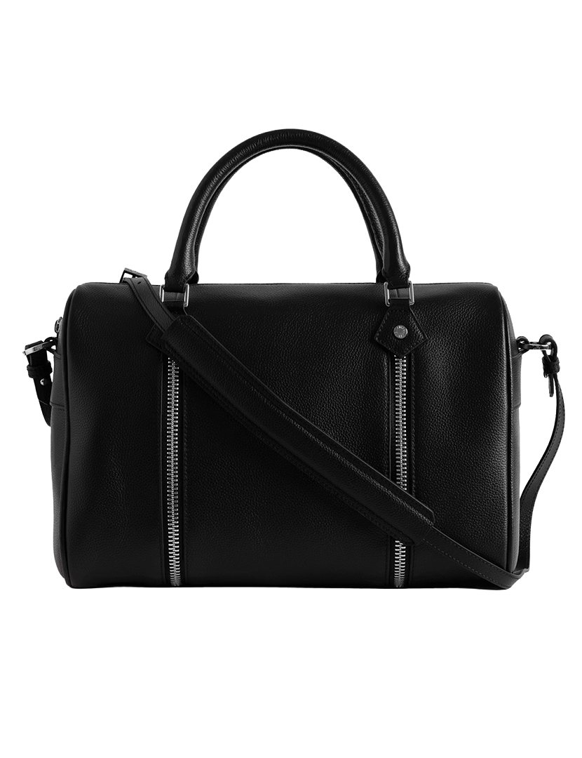 Sunny Medium Grained Leather Black
