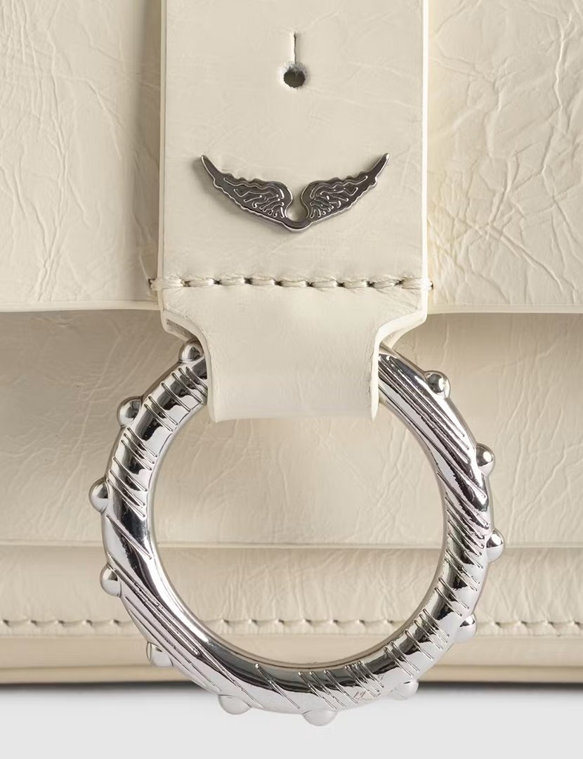 Kate Wallet Vintage Patent White
