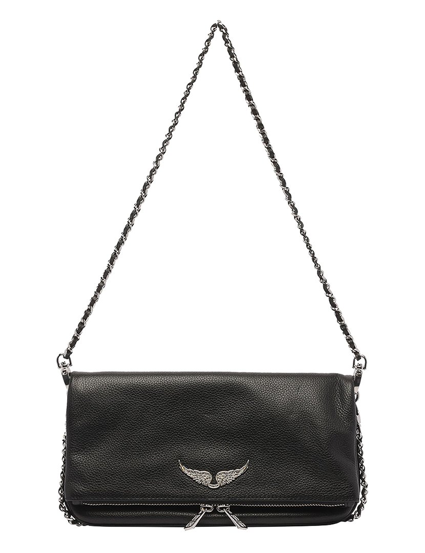 Rock Grained Leather Black