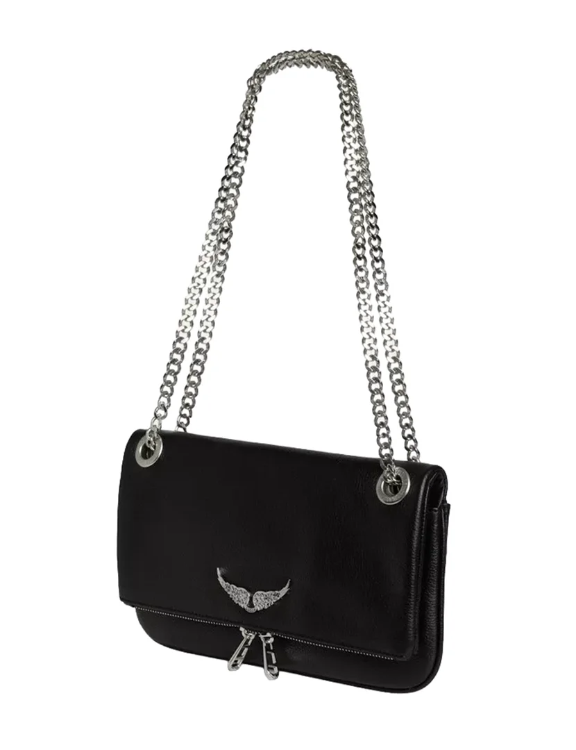Rock II Grained Leather Black
