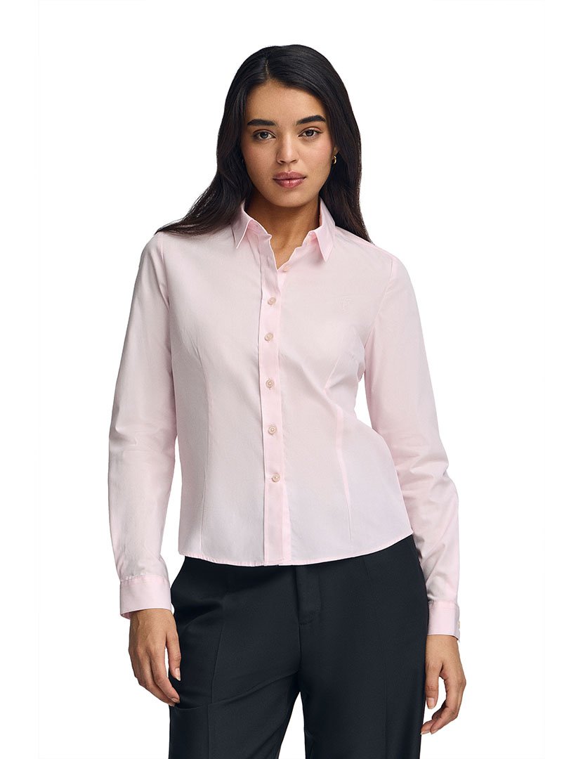 Camisa Manga Comprida Rigby Go Poplin Rosa