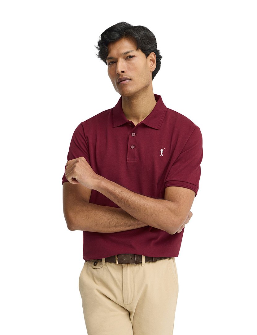 Pólo Regular Fit Bordô