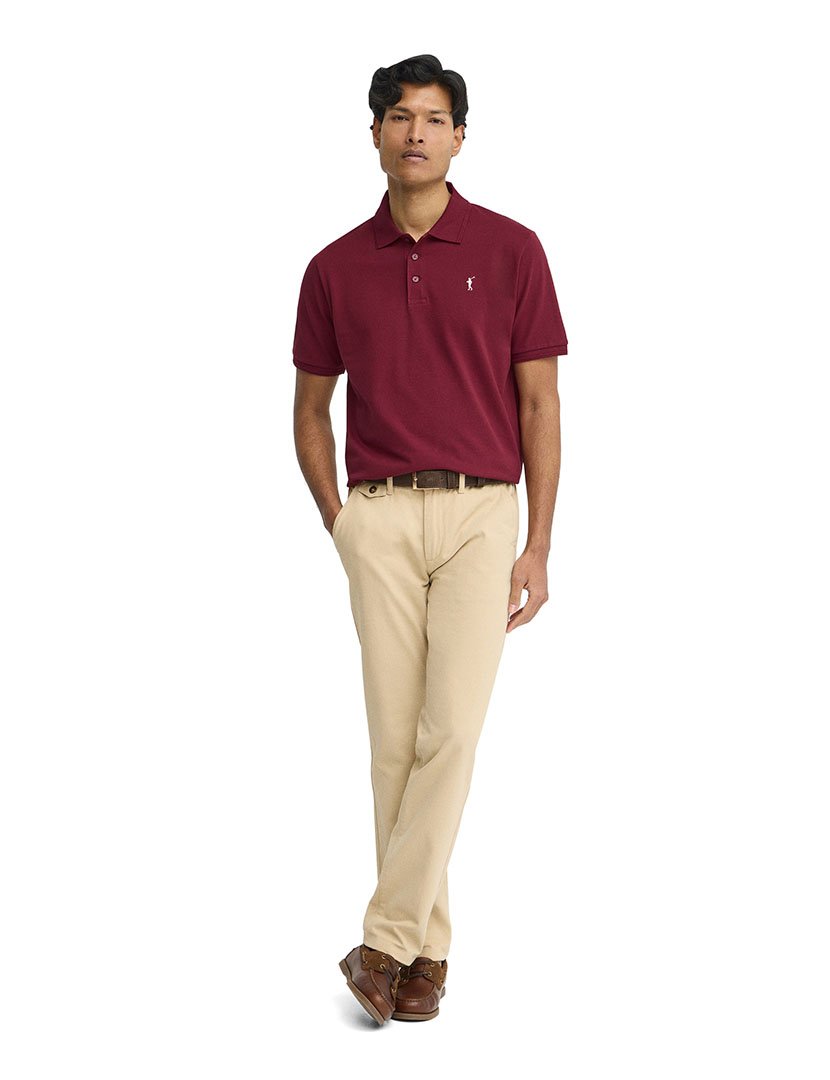 Pólo Regular Fit Bordô