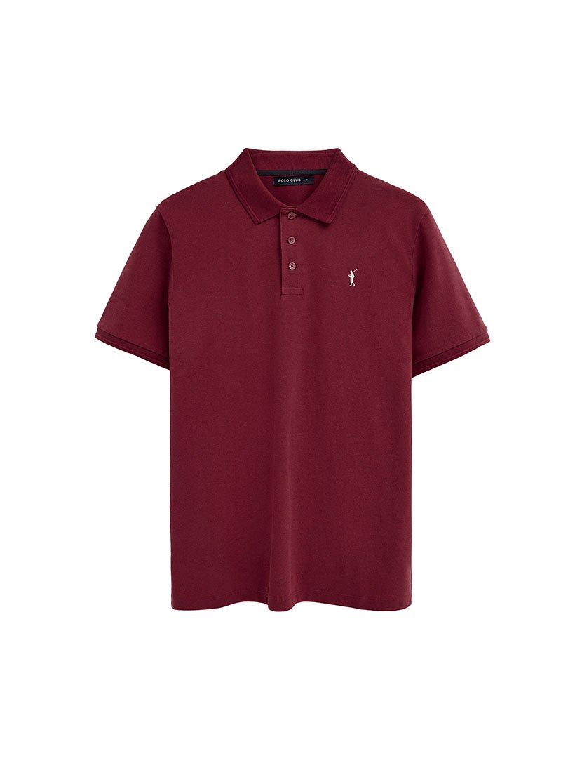 Pólo Regular Fit Bordô