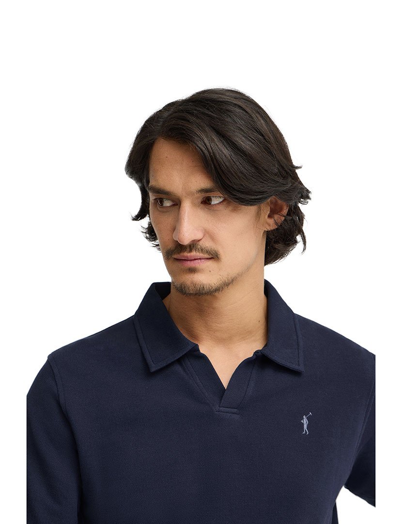 Pólo Regular Fit Azul