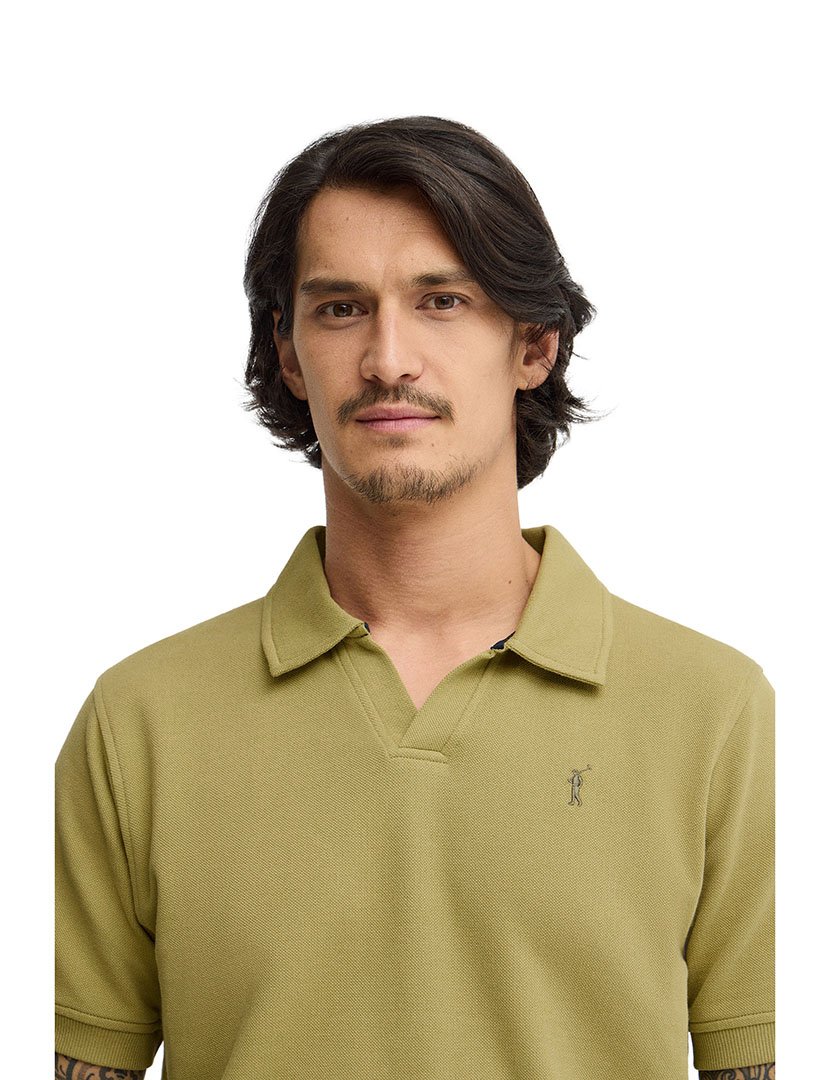 Pólo Regular Fit Verde