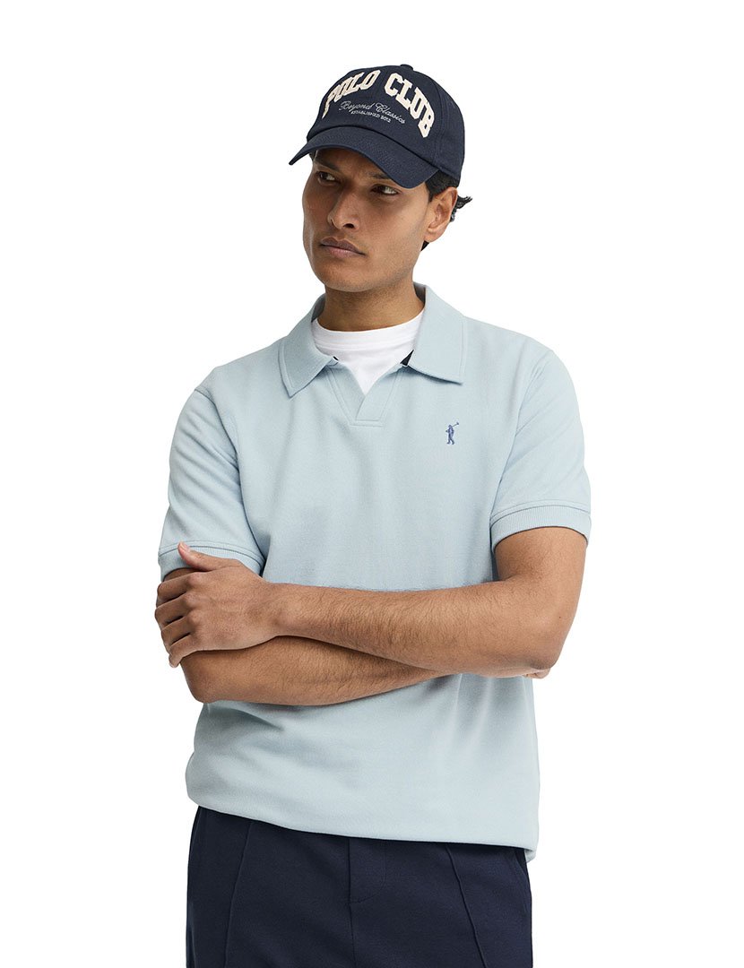 Pólo Regular Fit Azul Claro