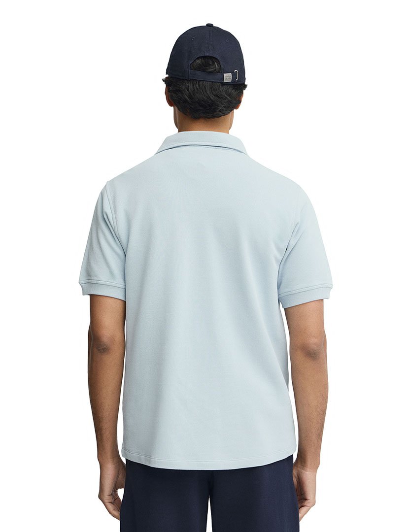 Pólo Regular Fit Azul Claro