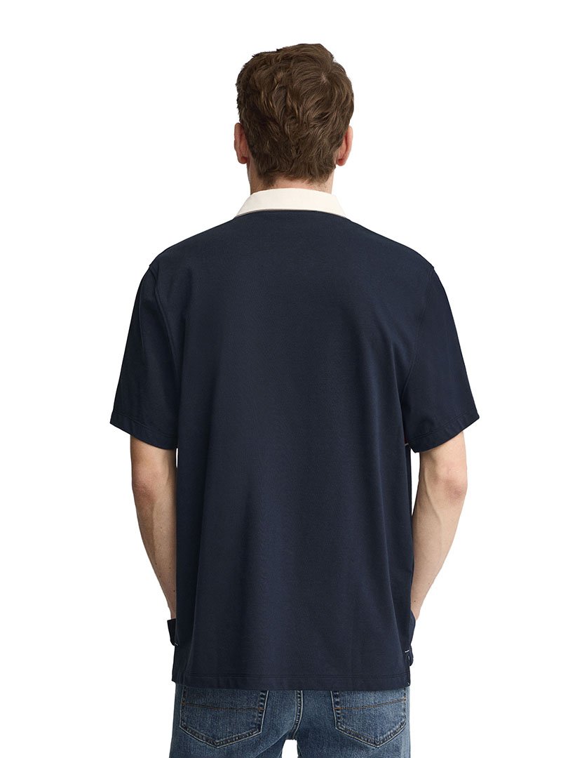 Pólo Oversize Fit Azul