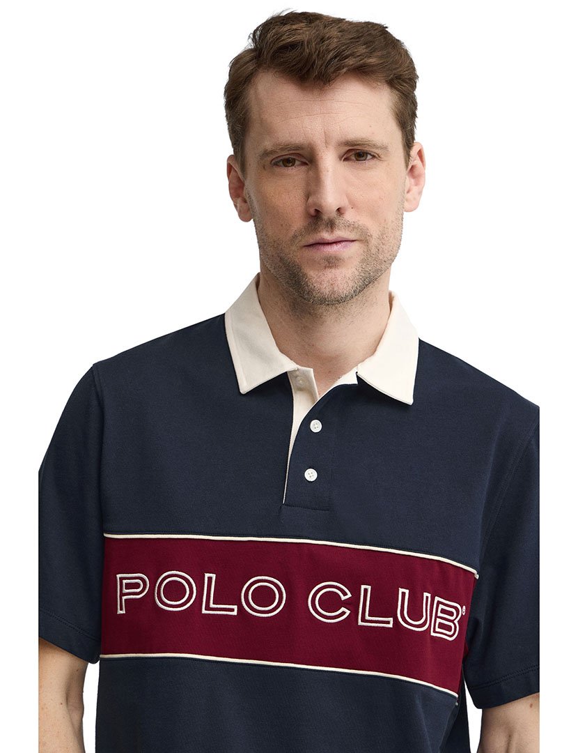 Pólo Oversize Fit Azul