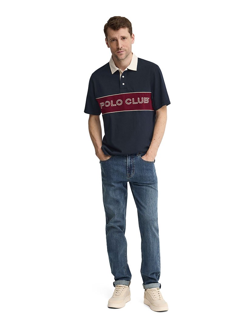 Pólo Oversize Fit Azul