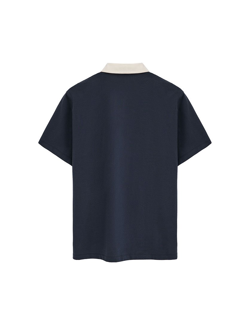 Pólo Oversize Fit Azul