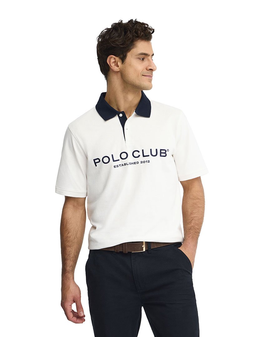 Pólo Loose Fit Branco