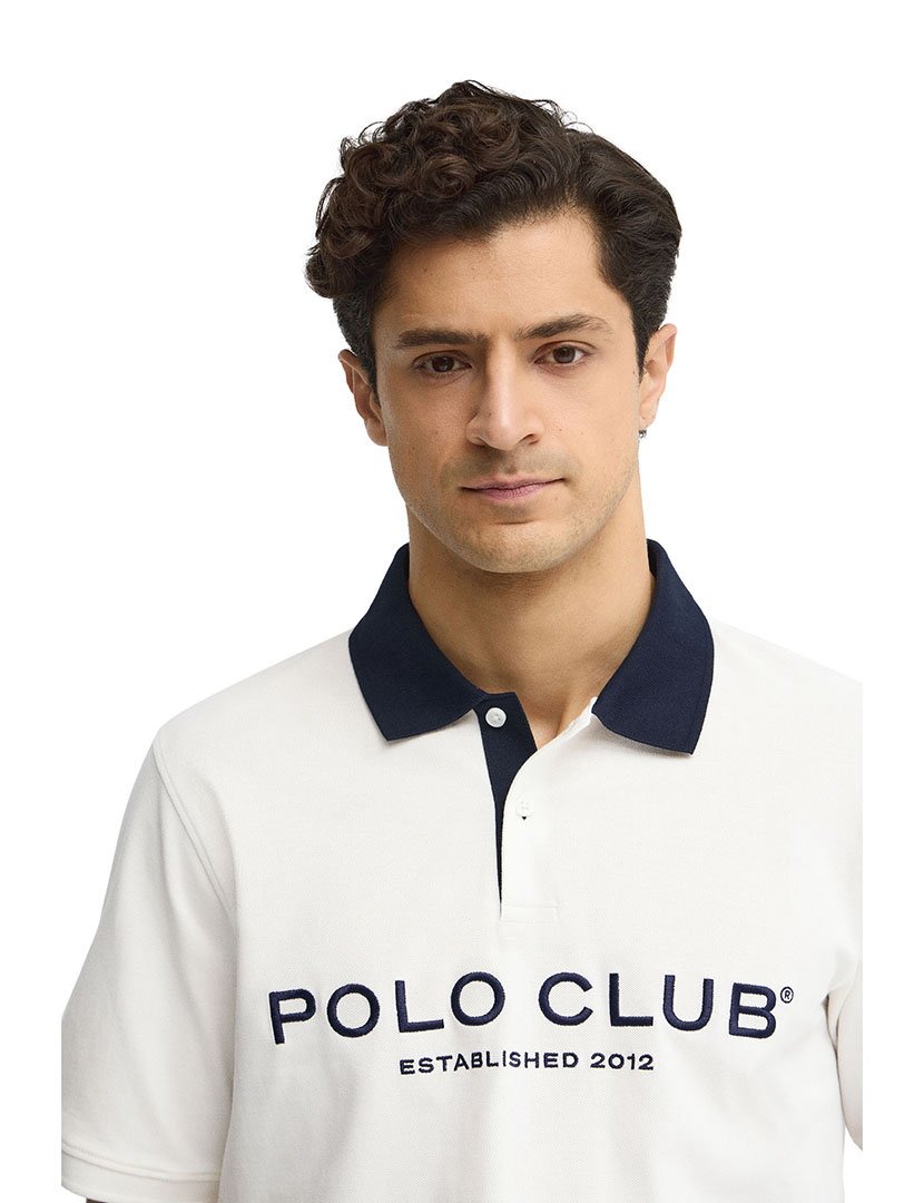 Pólo Loose Fit Branco
