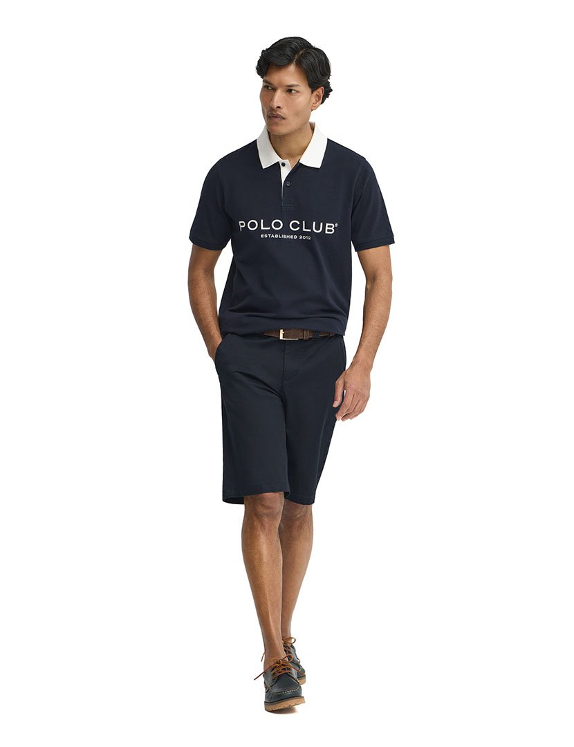 Pólo Loose Fit Azul