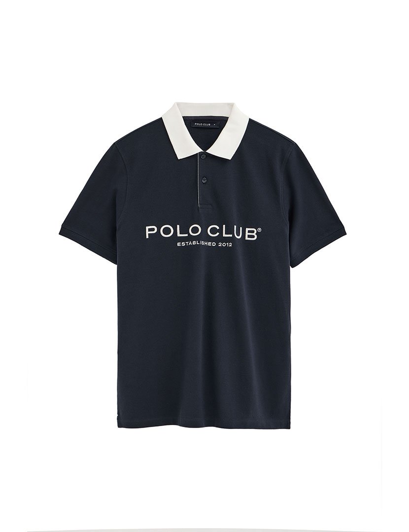 Pólo Loose Fit Azul