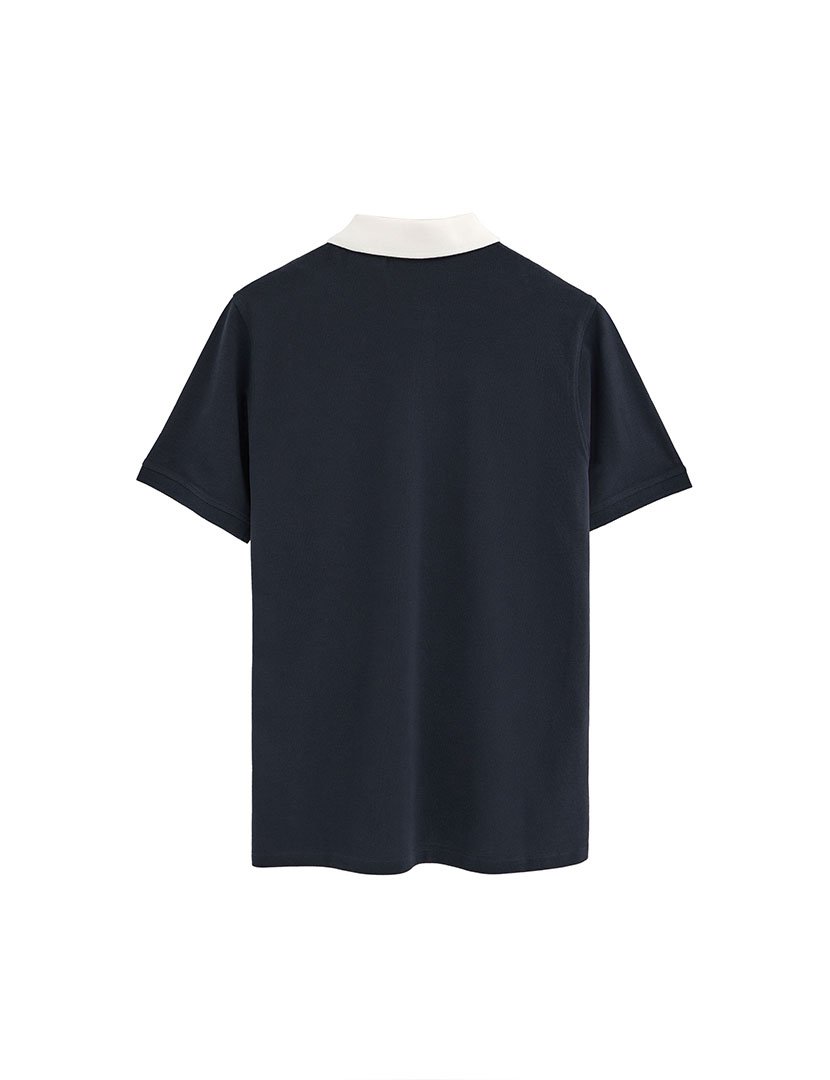Pólo Loose Fit Azul