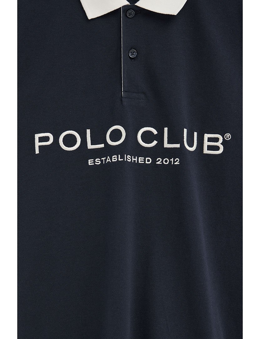 Pólo Loose Fit Azul