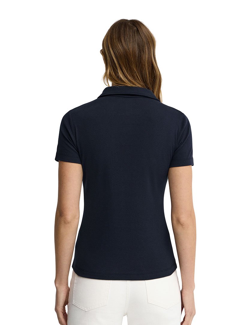 Pólo Slim Fit Azul