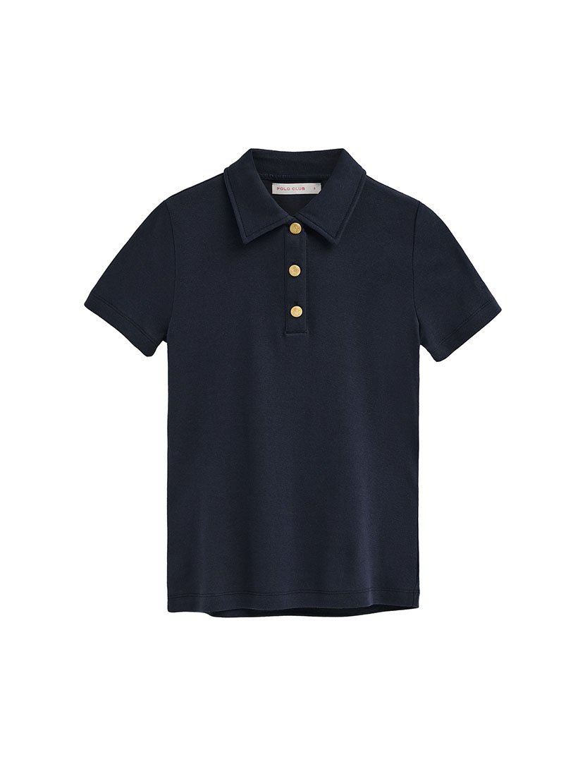 Pólo Slim Fit Azul