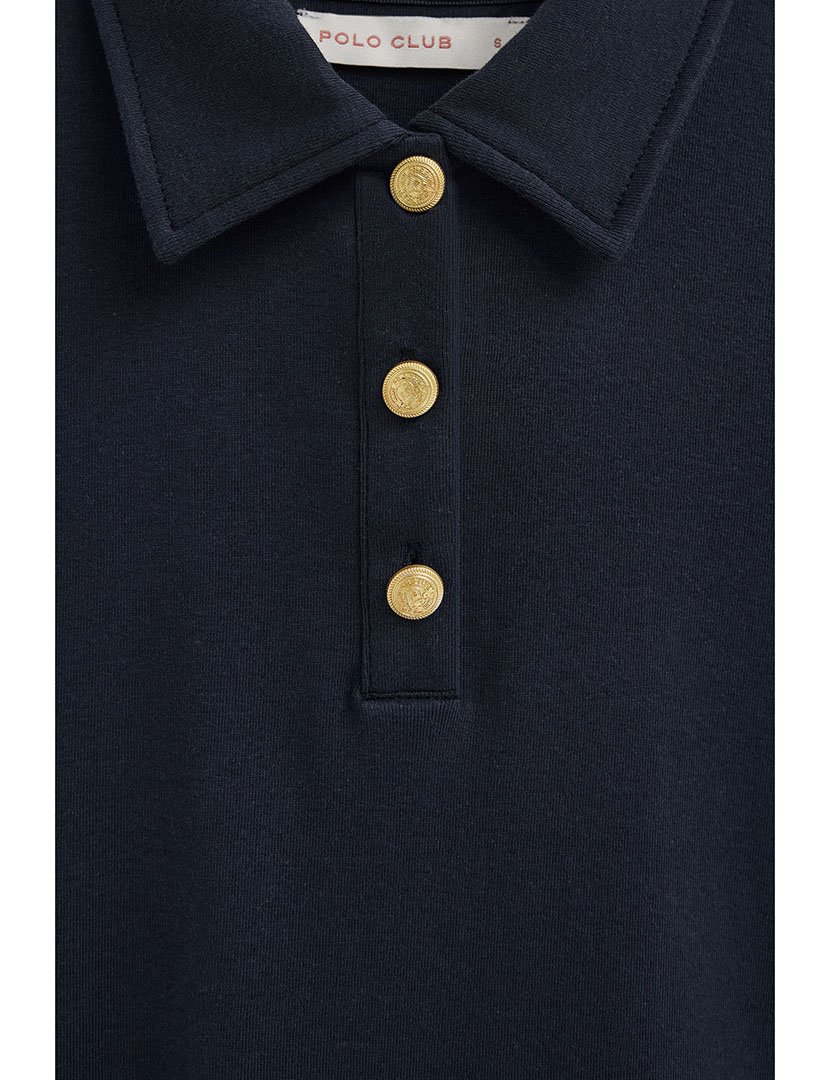 Pólo Slim Fit Azul