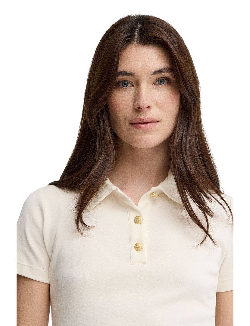 Pólo Slim Fit Branco