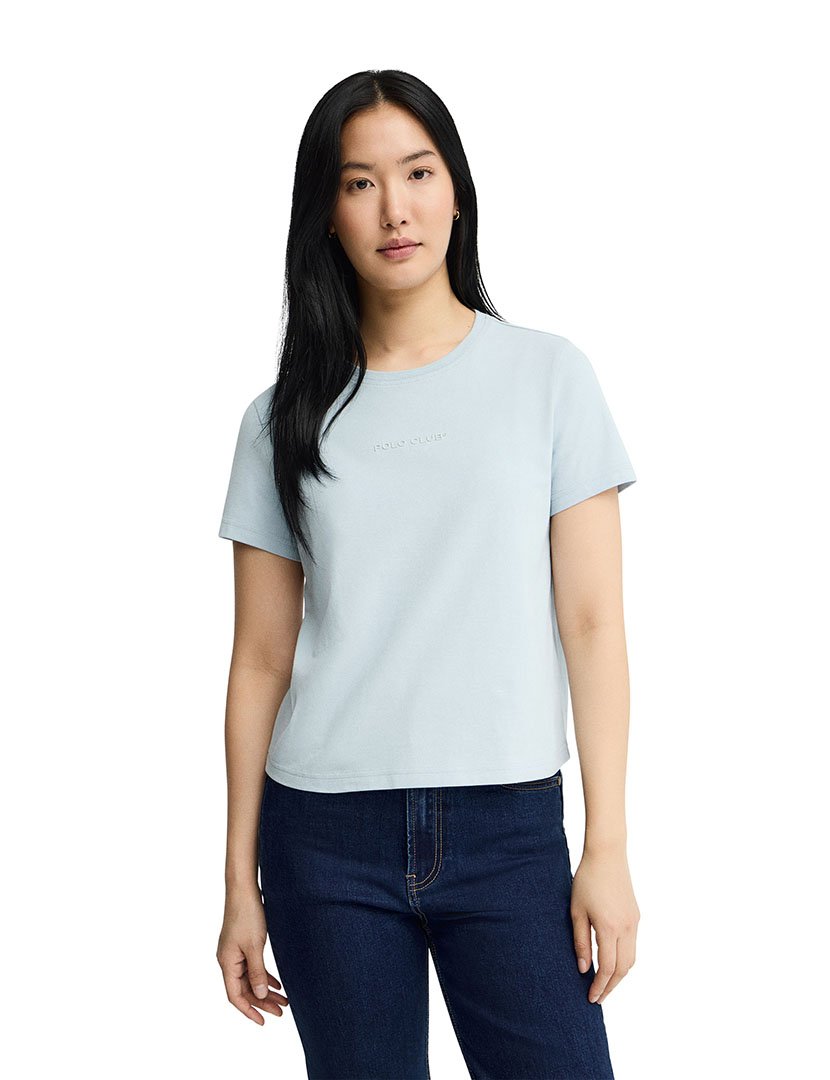 T-Shirt Regular Fit Azul Claro