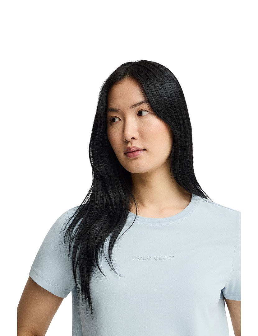 T-Shirt Regular Fit Azul Claro