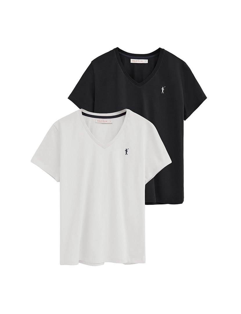Pack 2 T-Shirts Regular Fit Multicor