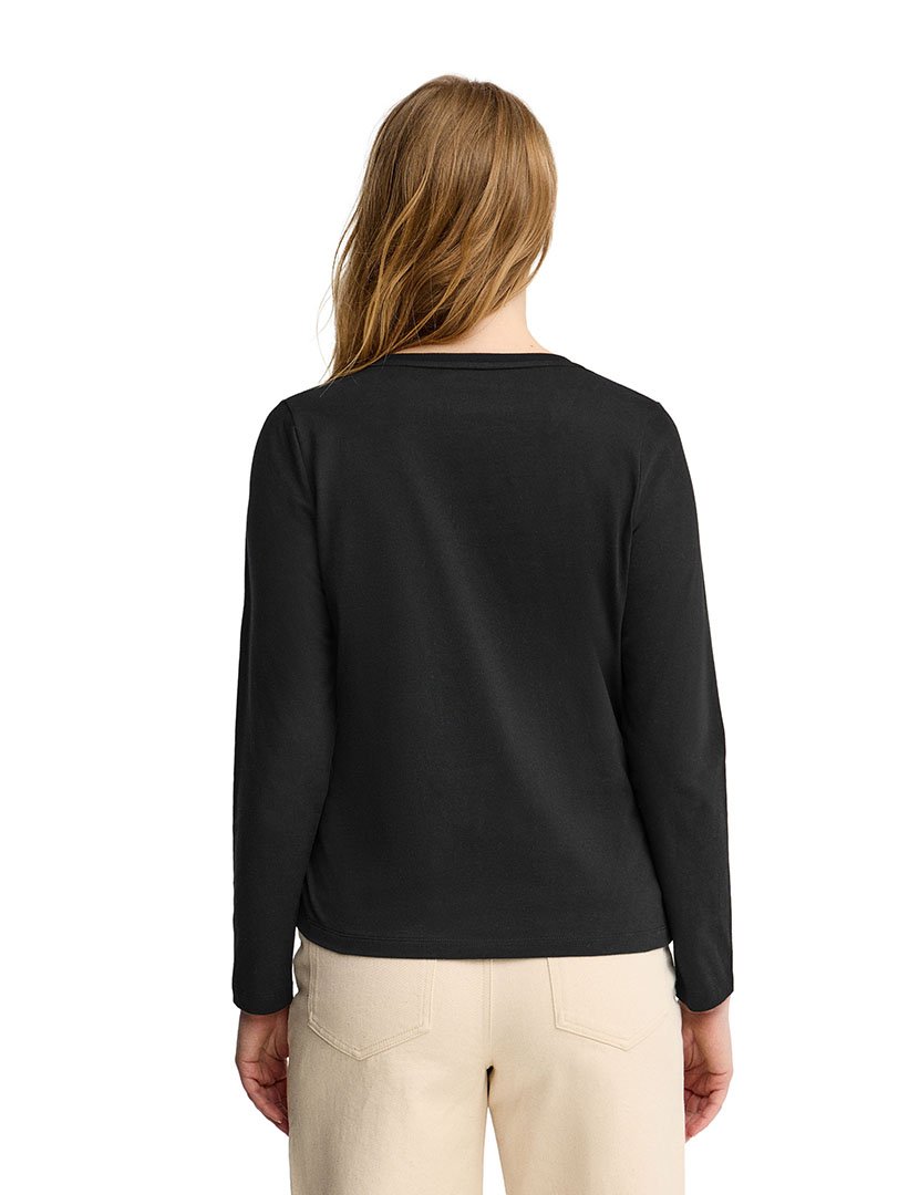 Longsleeve Garda Regular Fit Preto