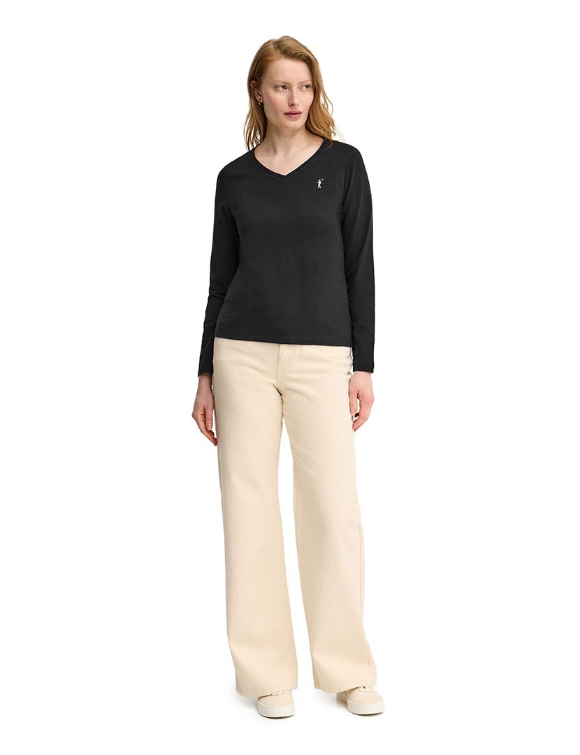 Longsleeve Garda Regular Fit Preto