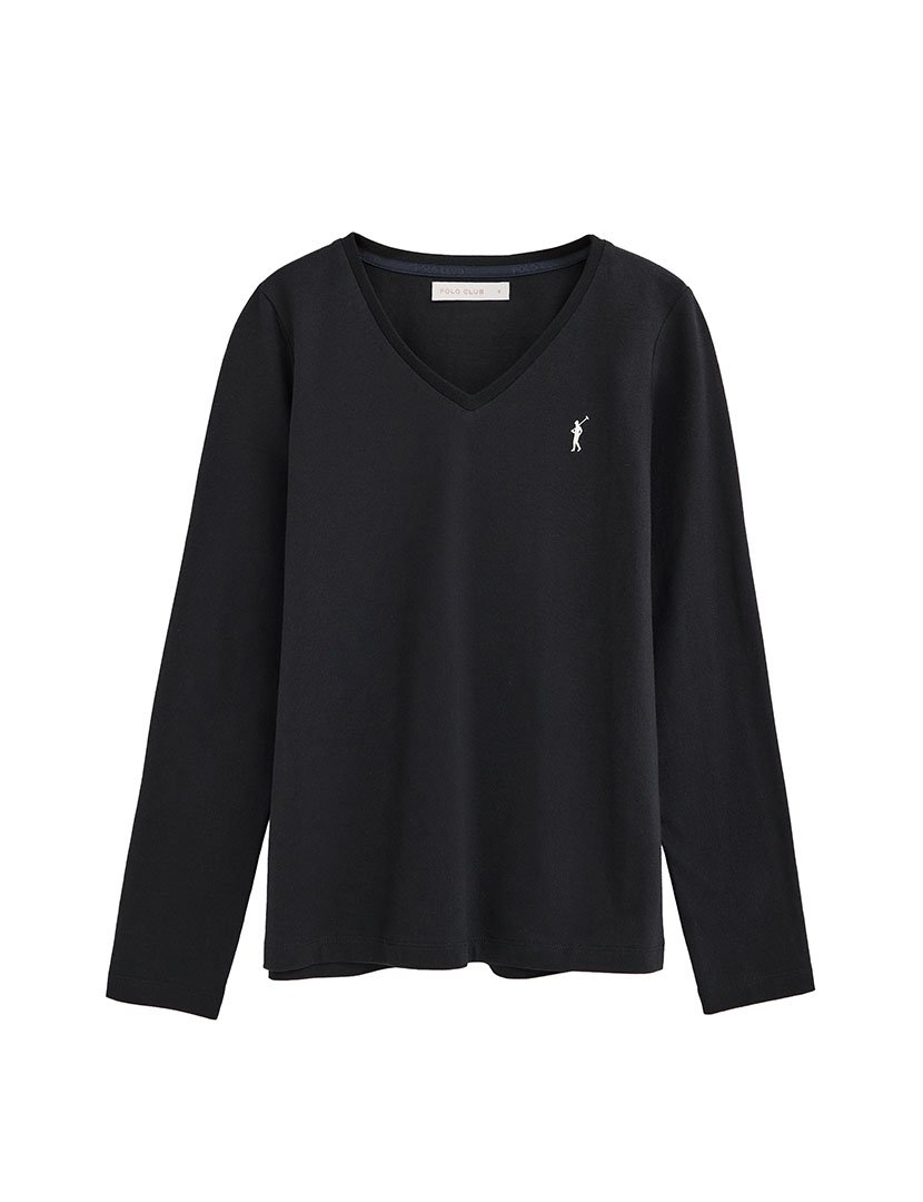 Longsleeve Garda Regular Fit Preto