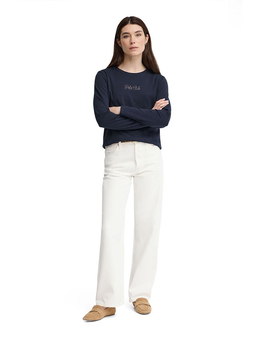 Longsleeve Estrella Regular Fit Azul