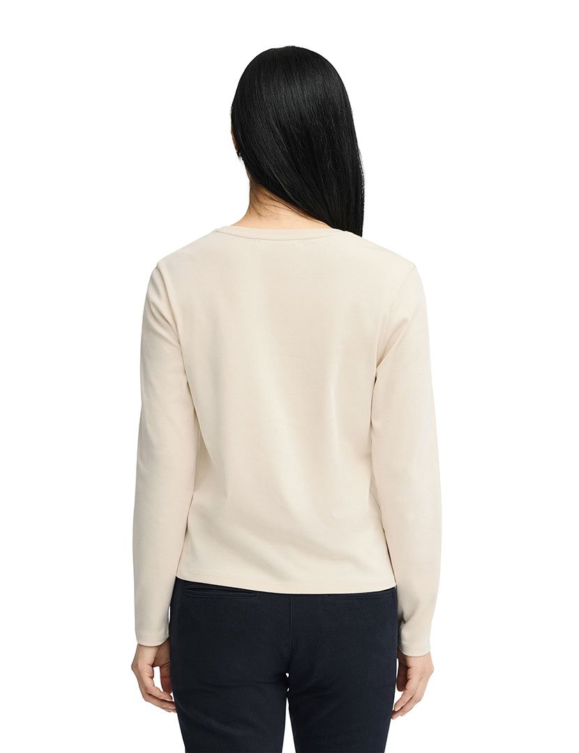 Longsleeve Estrella Regular Fit Bege