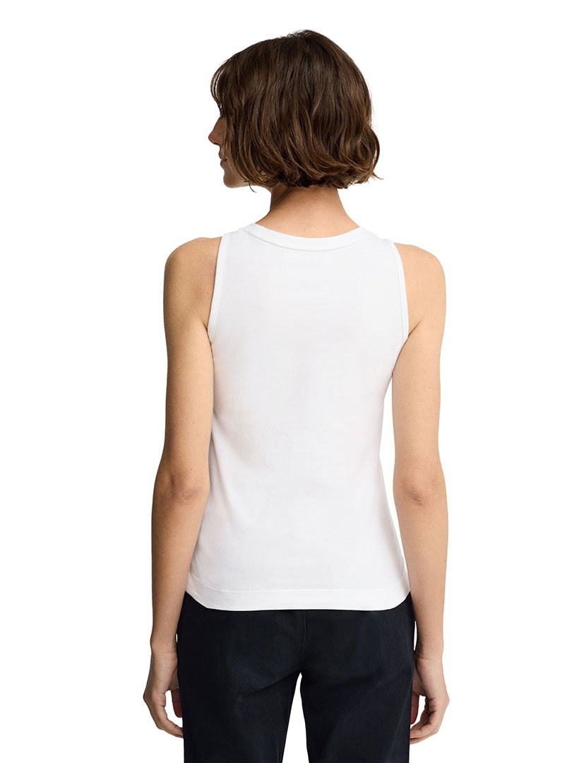 Top Slim Fit Branco