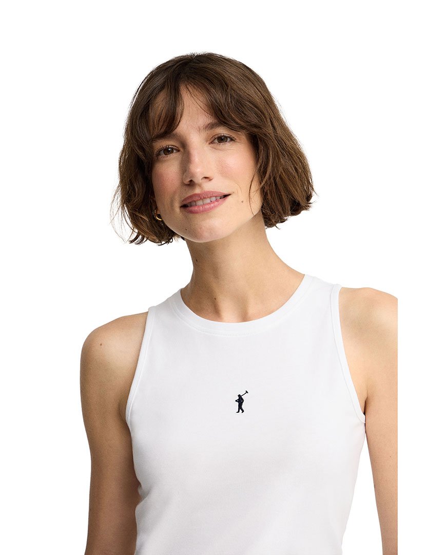 Top Slim Fit Branco
