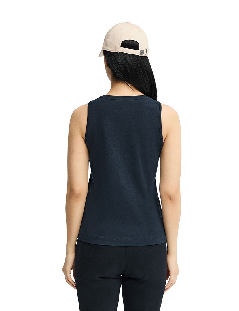 Top Slim Fit Azul