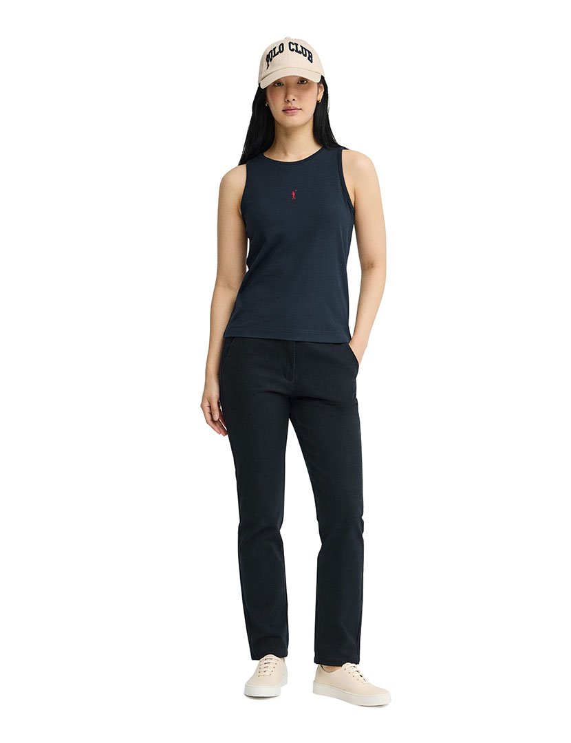 Top Slim Fit Azul